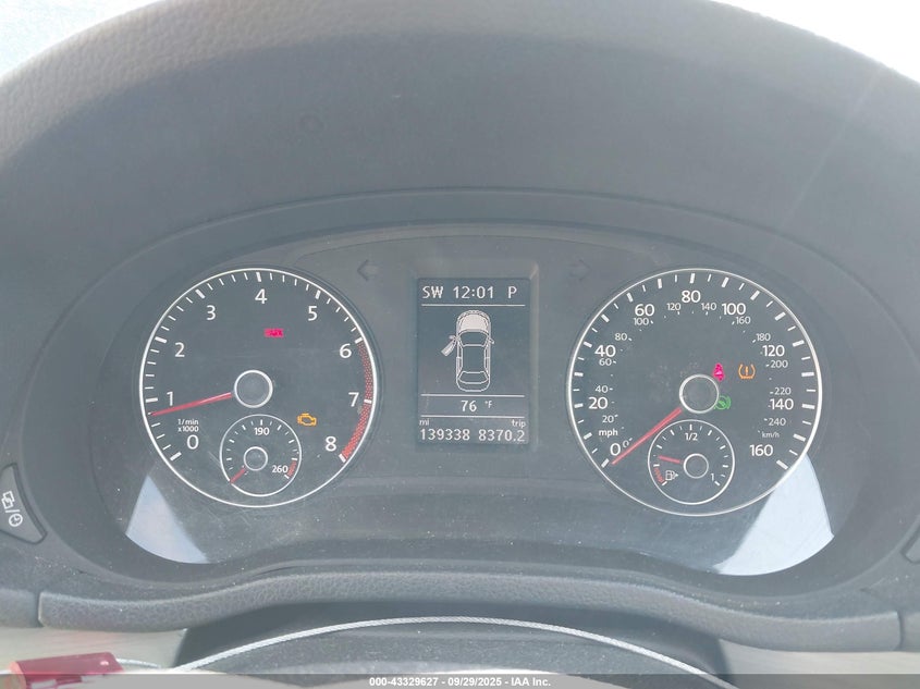 2014 VOLKSWAGEN PASSAT 1.8T SE - 1VWBS7A32EC072616