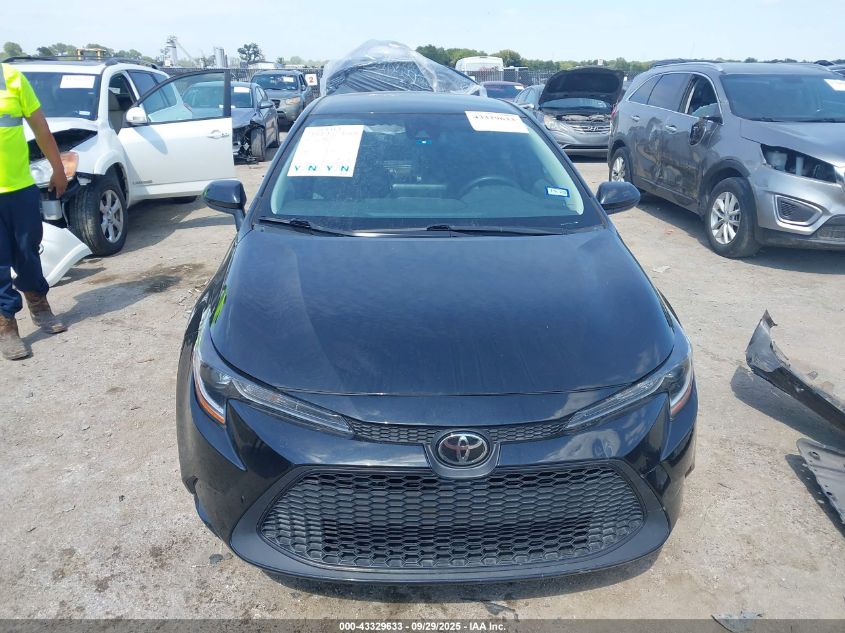 2022 Toyota Corolla Le VIN: 5YFEPMAE1NP289423 Lot: 43329633