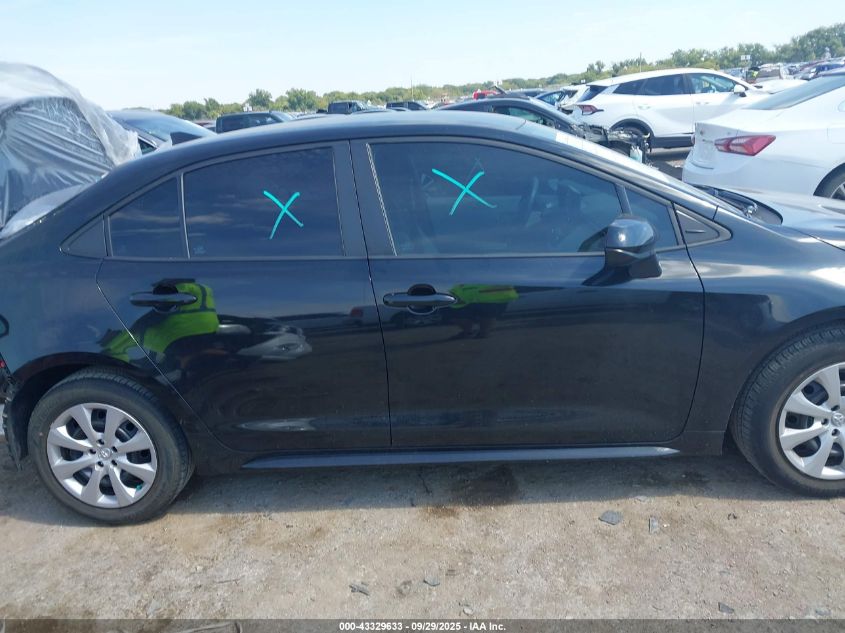 2022 Toyota Corolla Le VIN: 5YFEPMAE1NP289423 Lot: 43329633