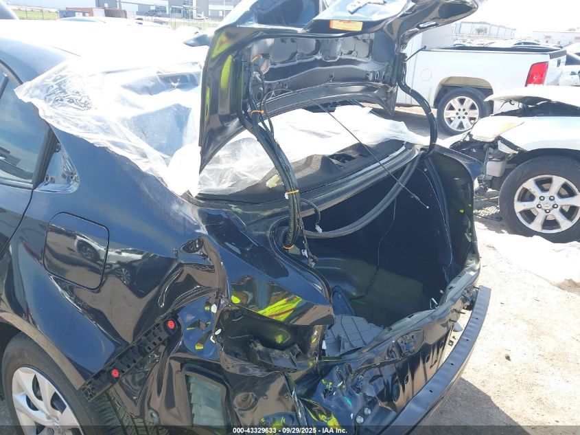 2022 Toyota Corolla Le VIN: 5YFEPMAE1NP289423 Lot: 43329633