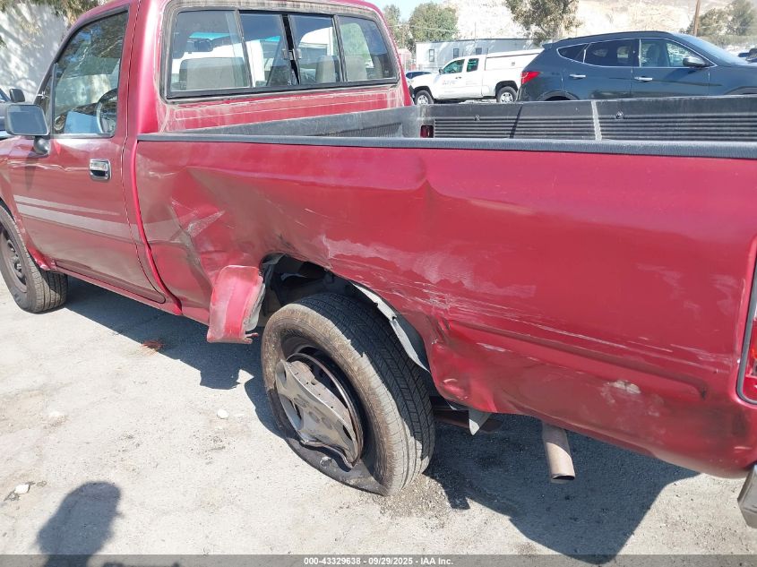 1994 Toyota Pickup 1/2 Ton Short Whlbse Dx VIN: 4TARN81P2RZ216505 Lot: 43329638