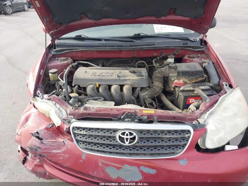 2005 Toyota Corolla Le VIN: 1NXBR32E75Z471566 Lot: 43329640