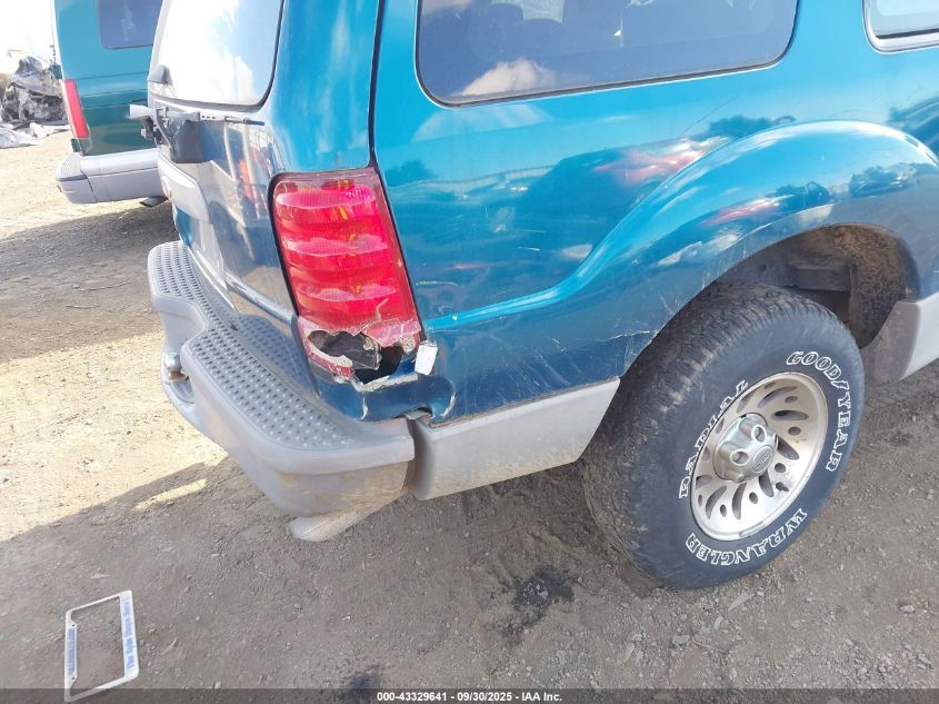 2001 Ford Explorer Sport VIN: 1FMYU70E01UC25830 Lot: 43329641