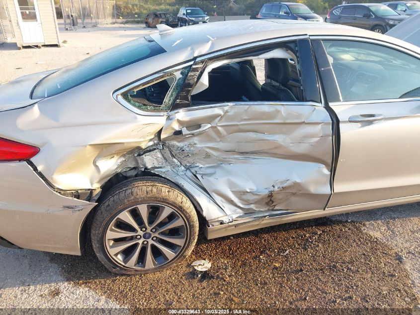 2019 Ford Fusion Sel VIN: 3FA6P0E99KR100216 Lot: 43329643