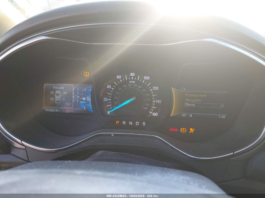 2019 Ford Fusion Sel VIN: 3FA6P0E99KR100216 Lot: 43329643