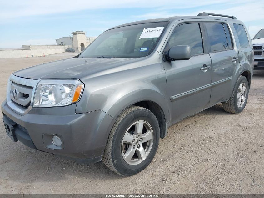 2009 Honda Pilot Ex-L VIN: 5FNYF38549B014016 Lot: 43329697
