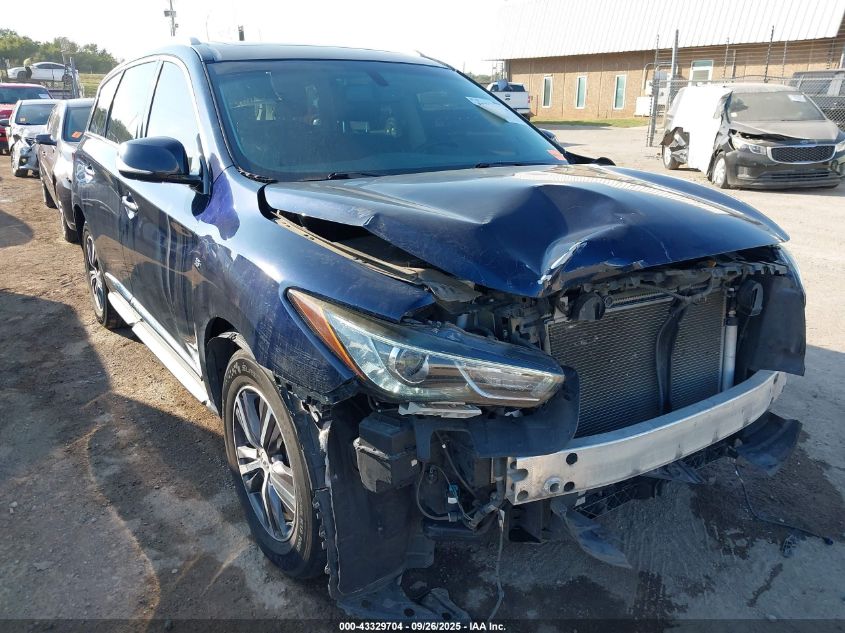 2017 Infiniti Qx60 VIN: 5N1DL0MM1HC544812 Lot: 43329704