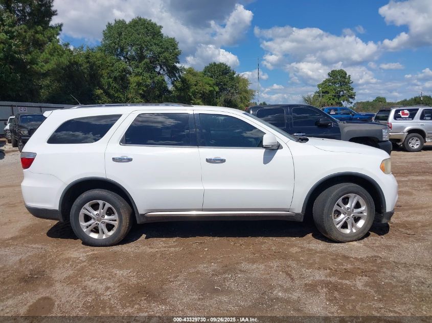 2013 Dodge Durango Crew VIN: 1C4RDHDG6DC650988 Lot: 43329730
