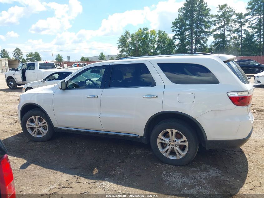 2013 Dodge Durango Crew VIN: 1C4RDHDG6DC650988 Lot: 43329730