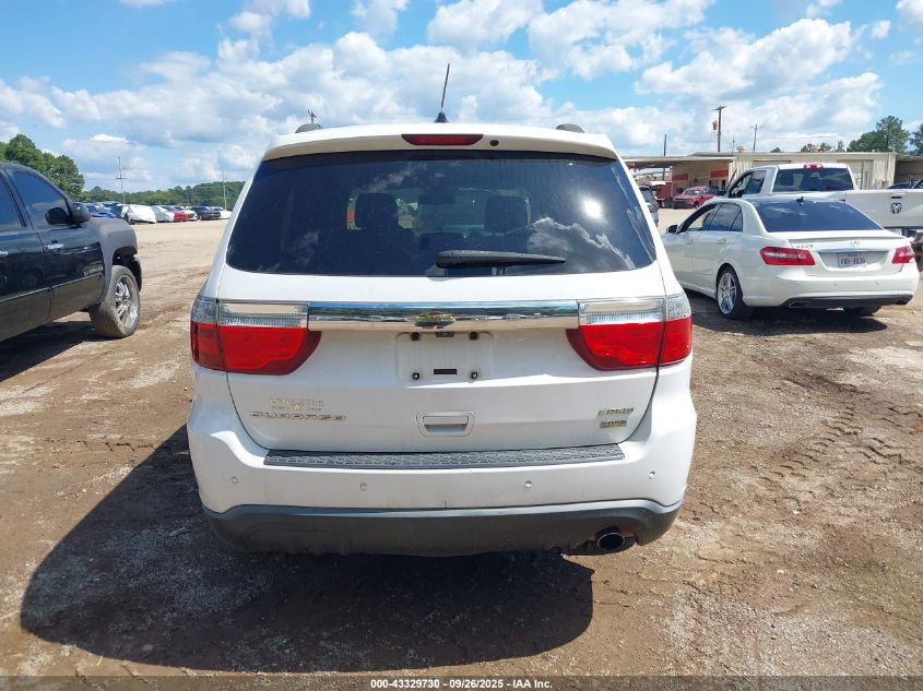 2013 Dodge Durango Crew VIN: 1C4RDHDG6DC650988 Lot: 43329730