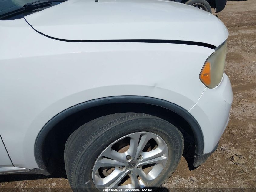 2013 Dodge Durango Crew VIN: 1C4RDHDG6DC650988 Lot: 43329730