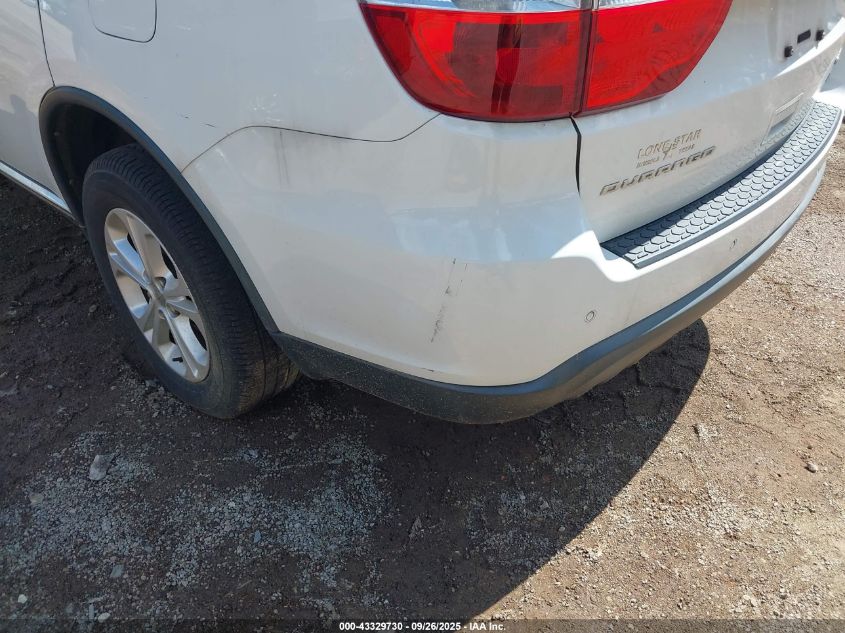 2013 Dodge Durango Crew VIN: 1C4RDHDG6DC650988 Lot: 43329730