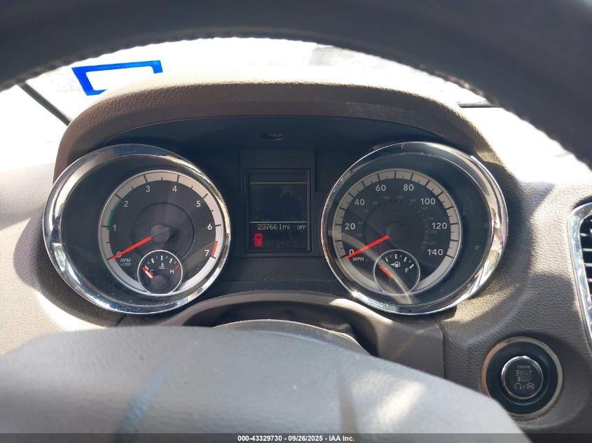 2013 Dodge Durango Crew VIN: 1C4RDHDG6DC650988 Lot: 43329730