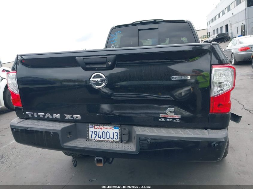 2018 Nissan Titan Xd Sv Diesel VIN: 1N6BA1F47JN523488 Lot: 43329742