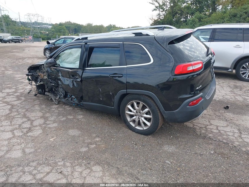 2015 JEEP CHEROKEE LIMITED - 1C4PJMDS5FW727302