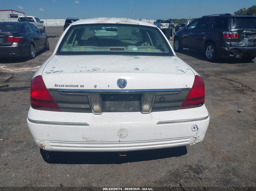 2006 Mercury Grand Marquis Gs VIN: 2MEFM74V46X620565 Lot: 43329774