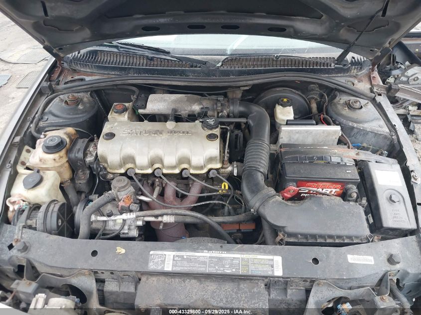 2001 Saturn Sl1 VIN: 1G8ZH52861Z207239 Lot: 43329800