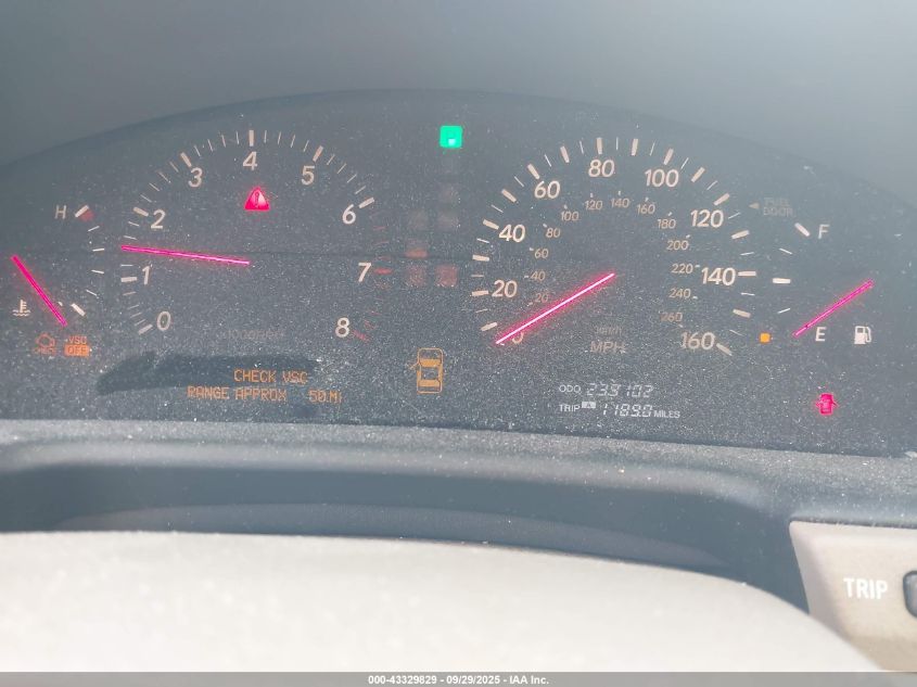 2001 Lexus Ls 430 VIN: JTHBN30F510024973 Lot: 43329829