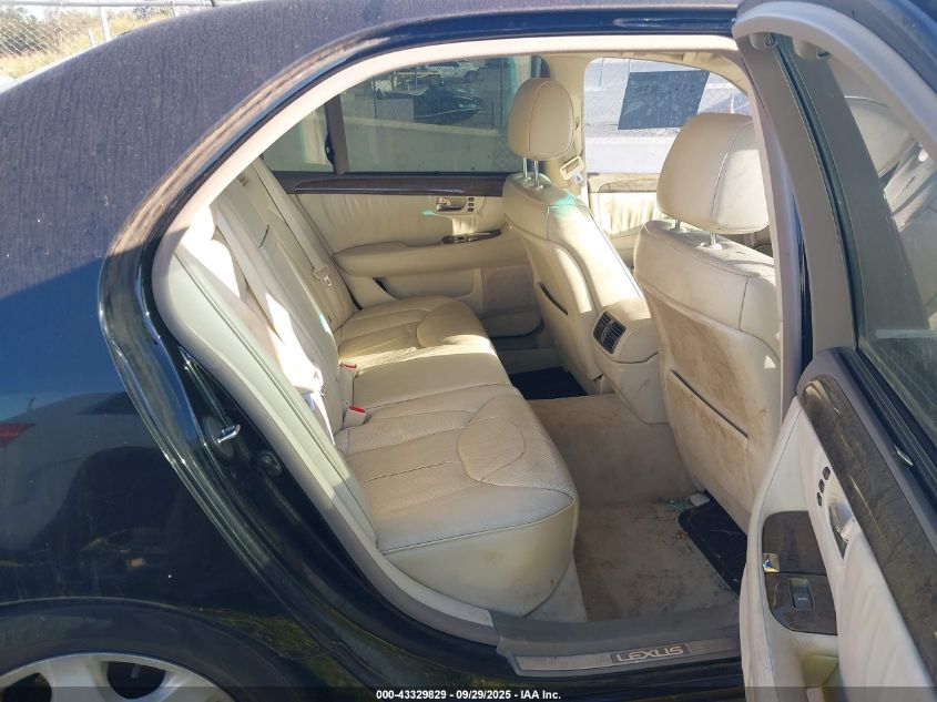 2001 Lexus Ls 430 VIN: JTHBN30F510024973 Lot: 43329829