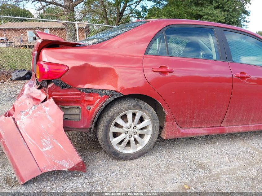 2009 Toyota Corolla S VIN: 2T1BU40E49C031366 Lot: 43329831