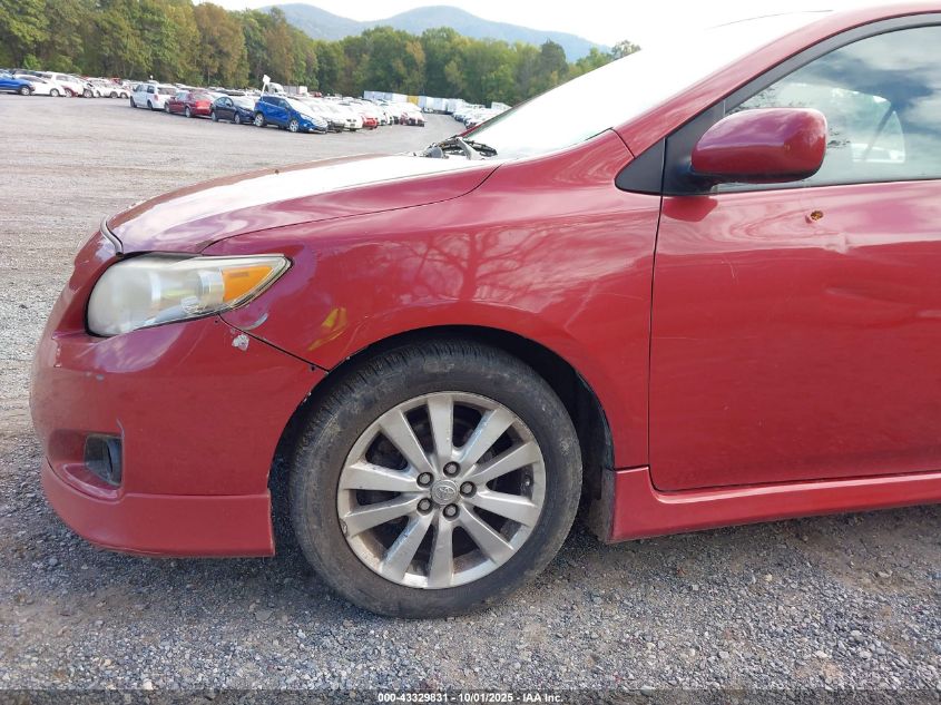 2009 Toyota Corolla S VIN: 2T1BU40E49C031366 Lot: 43329831