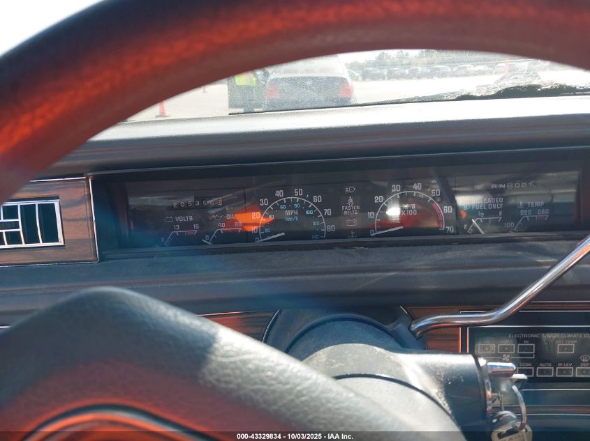 1988 Buick Electra Park Avenue VIN: 1G4CW51C6J1669219 Lot: 43329834