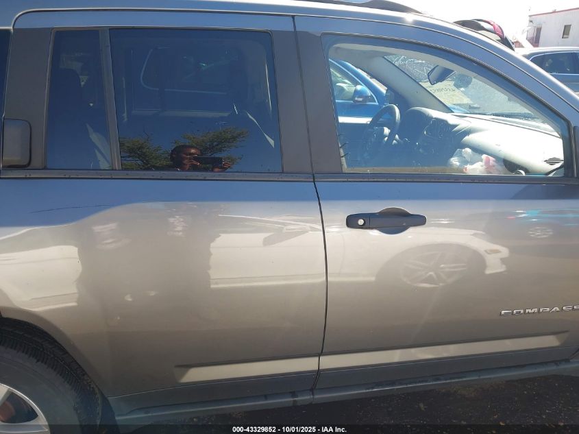 2014 Jeep Compass Sport VIN: 1C4NJDBB1ED607601 Lot: 43329852