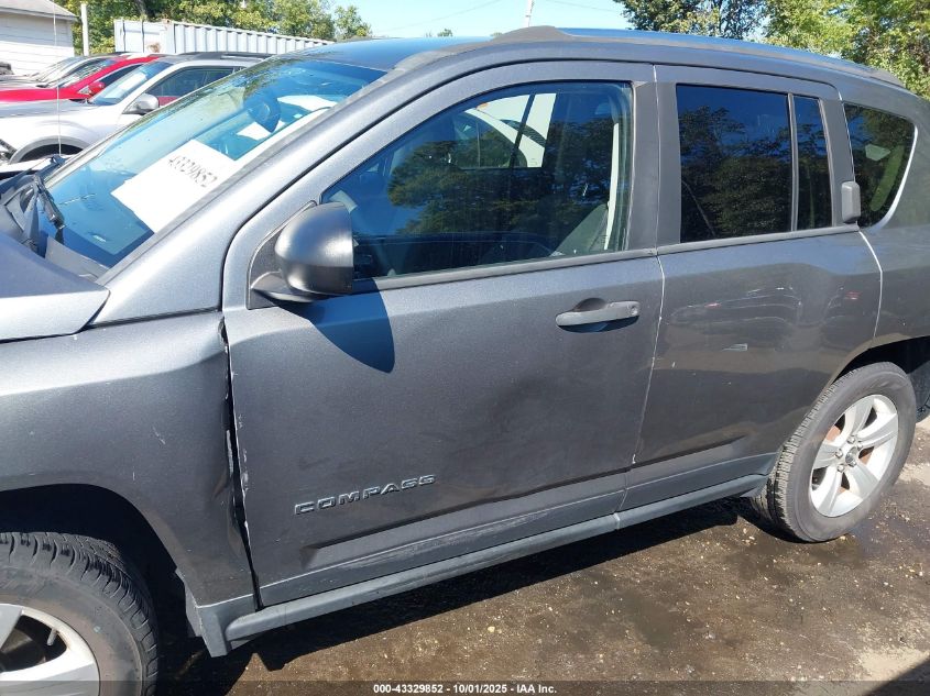 2014 Jeep Compass Sport VIN: 1C4NJDBB1ED607601 Lot: 43329852