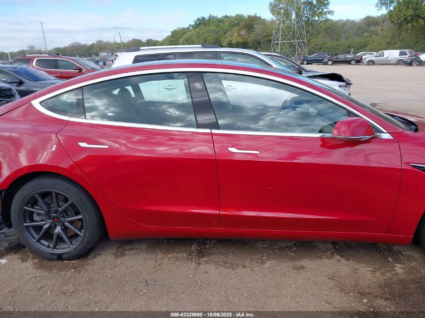 2019 Tesla Model 3 Long Range/Performance VIN: 5YJ3E1EB0KF210617 Lot: 43329860