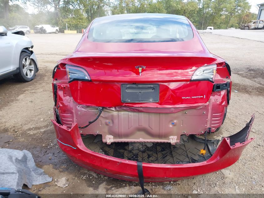 2019 Tesla Model 3 Long Range/Performance VIN: 5YJ3E1EB0KF210617 Lot: 43329860