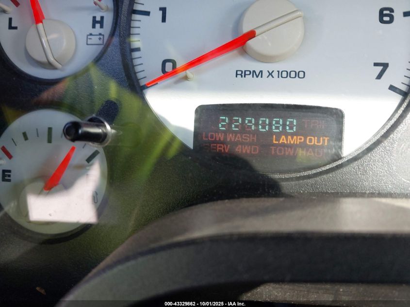 2005 Dodge Ram 1500 Slt/Laramie VIN: 1D7HA18D15S272216 Lot: 43329862