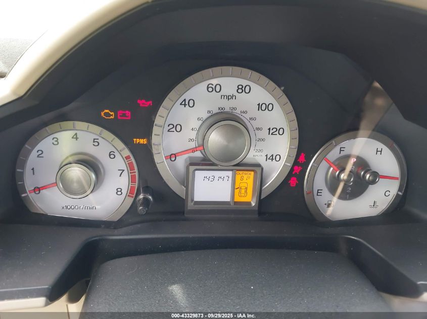 2010 Honda Pilot Ex-L VIN: 5FNYF4H51AB016476 Lot: 43329873