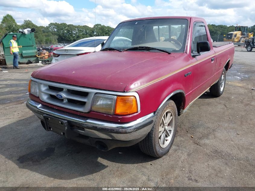 1997 Ford Ranger Splash/Xl/Xlt VIN: 1FTCR10A1VTA50168 Lot: 43329903