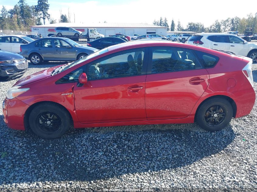 2012 Toyota Prius Two VIN: JTDKN3DU7C1594013 Lot: 43329902