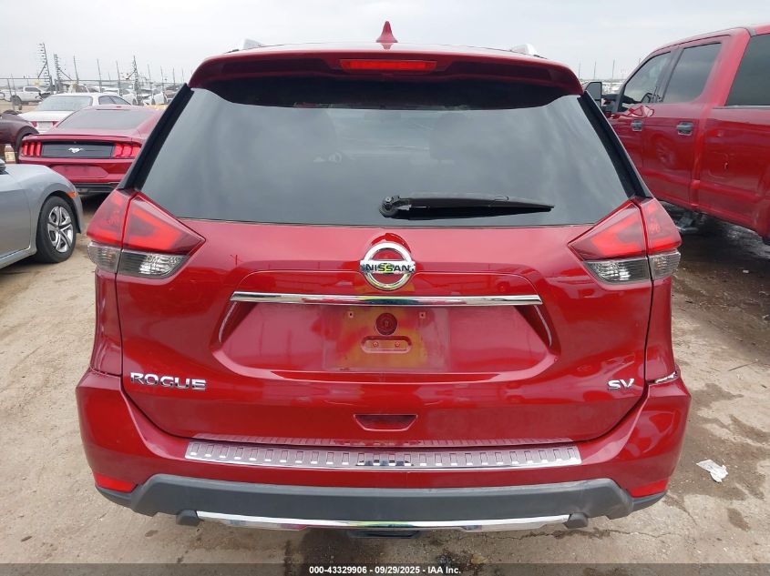 2018 Nissan Rogue Sv VIN: 5N1AT2MTXJC827799 Lot: 43329906