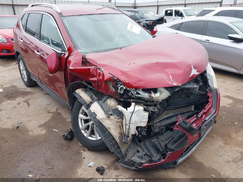 2018 Nissan Rogue Sv VIN: 5N1AT2MTXJC827799 Lot: 43329906