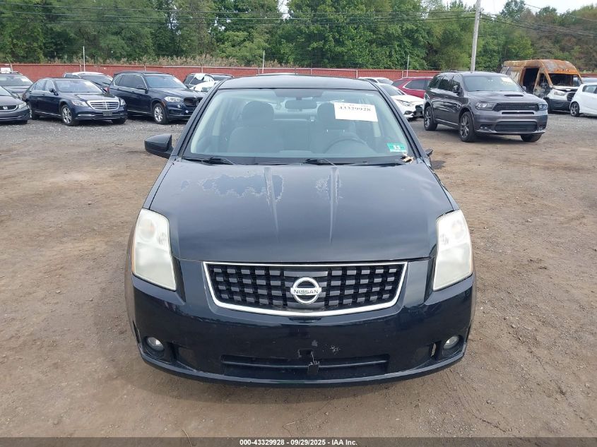 2008 Nissan Sentra 2.0S VIN: 3N1AB61E38L720485 Lot: 43329928