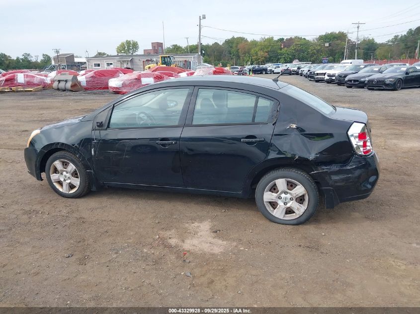 2008 Nissan Sentra 2.0S VIN: 3N1AB61E38L720485 Lot: 43329928