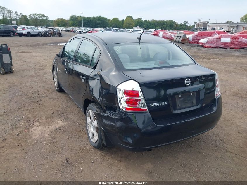 2008 Nissan Sentra 2.0S VIN: 3N1AB61E38L720485 Lot: 43329928