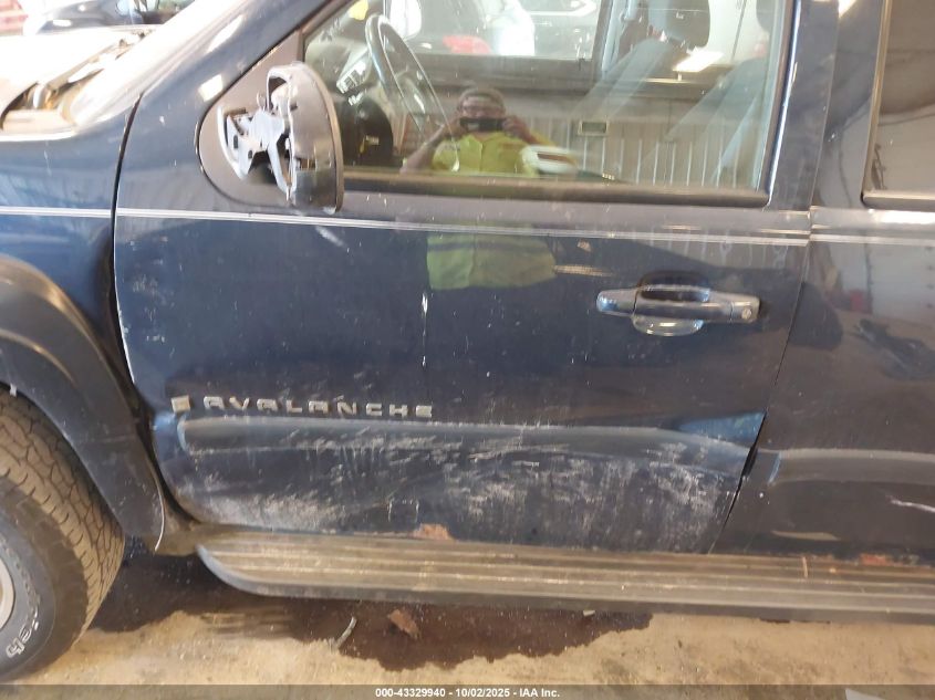 2007 Chevrolet Avalanche 1500 Lt VIN: 3GNFK12377G176994 Lot: 43329940