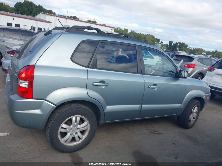 2006 Hyundai Tucson Gls/Limited VIN: KM8JN12D56U426999 Lot: 43329949