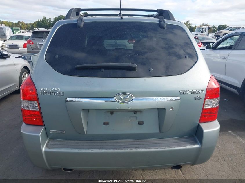 2006 Hyundai Tucson Gls/Limited VIN: KM8JN12D56U426999 Lot: 43329949