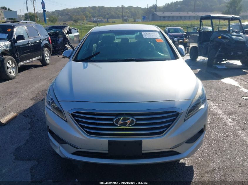2016 Hyundai Sonata VIN: 5NPE24AF7GH408454 Lot: 43329953
