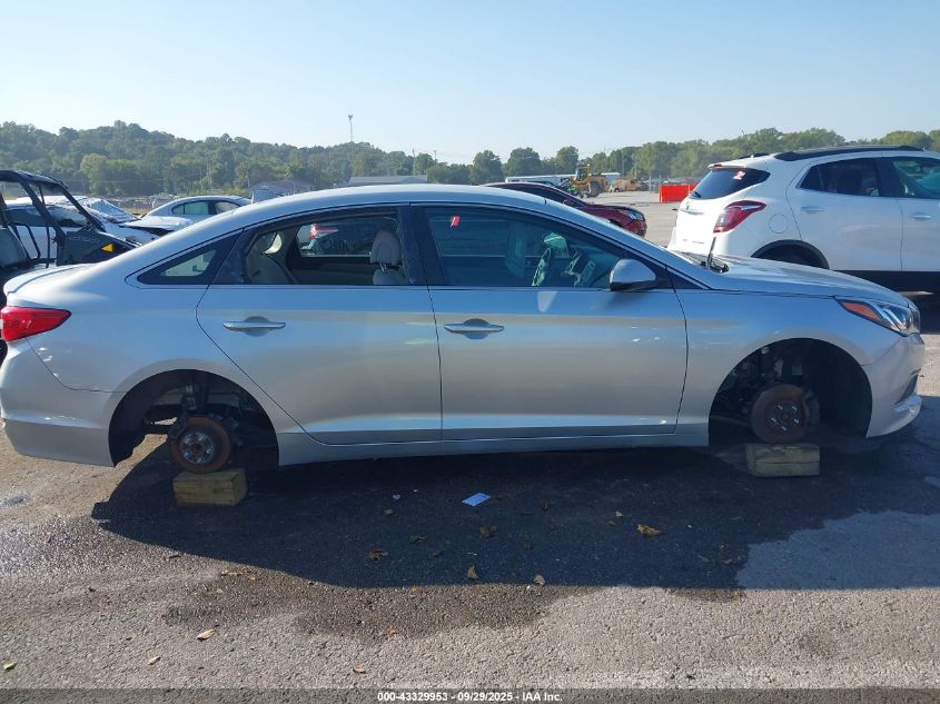 2016 Hyundai Sonata VIN: 5NPE24AF7GH408454 Lot: 43329953