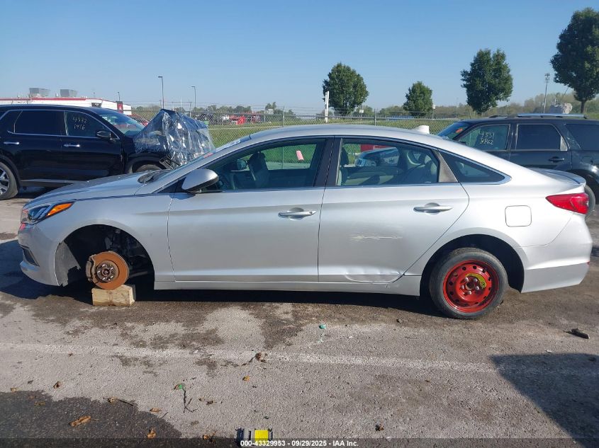 2016 Hyundai Sonata VIN: 5NPE24AF7GH408454 Lot: 43329953