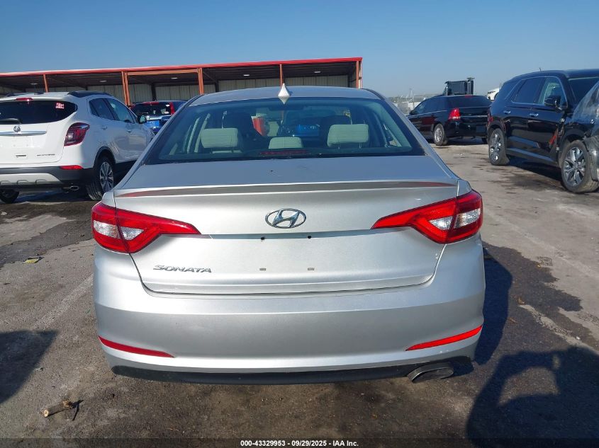 2016 Hyundai Sonata VIN: 5NPE24AF7GH408454 Lot: 43329953