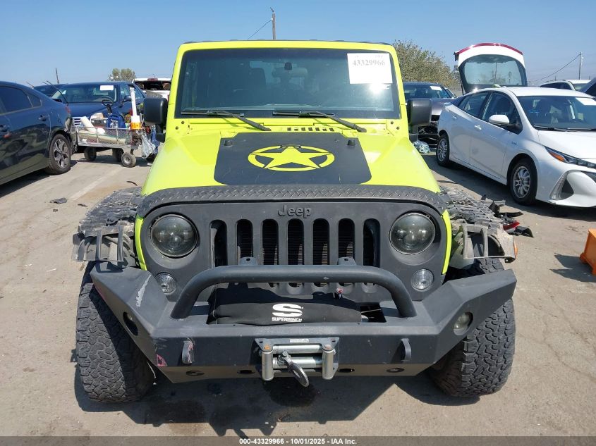 2016 Jeep Wrangler Sport VIN: 1C4AJWAG4GL307518 Lot: 43329966