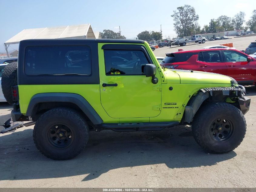 2016 Jeep Wrangler Sport VIN: 1C4AJWAG4GL307518 Lot: 43329966