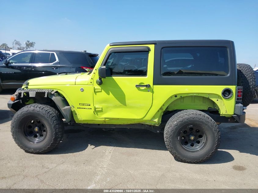 2016 Jeep Wrangler Sport VIN: 1C4AJWAG4GL307518 Lot: 43329966