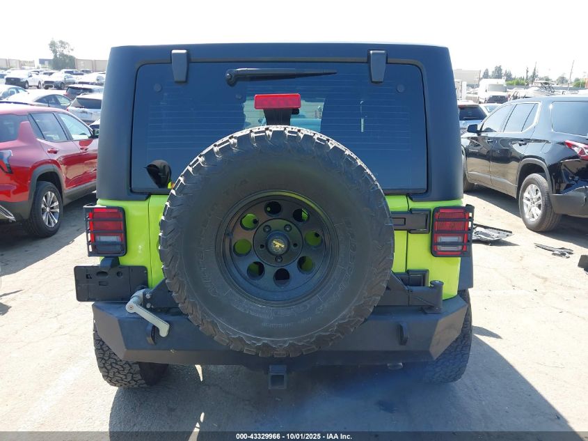 2016 Jeep Wrangler Sport VIN: 1C4AJWAG4GL307518 Lot: 43329966